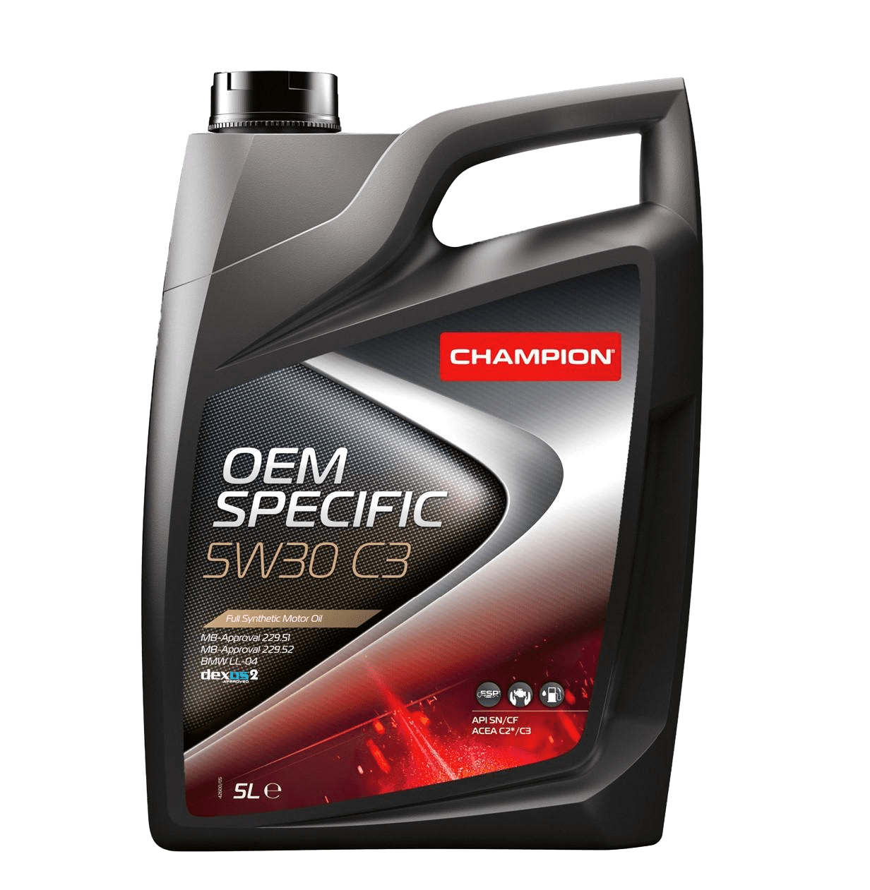 Моторное масло Champion OEM Specific 5W30 C3, 5л